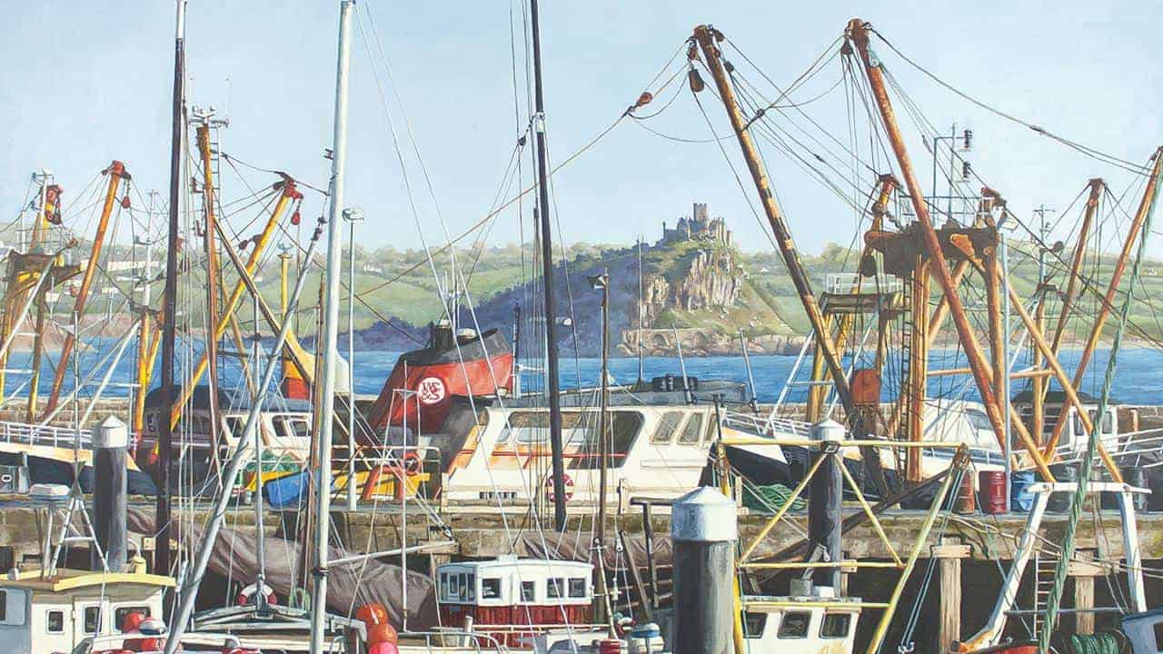 Newlyn Harbour View