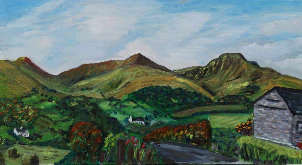 Painting the Brecon Beacons