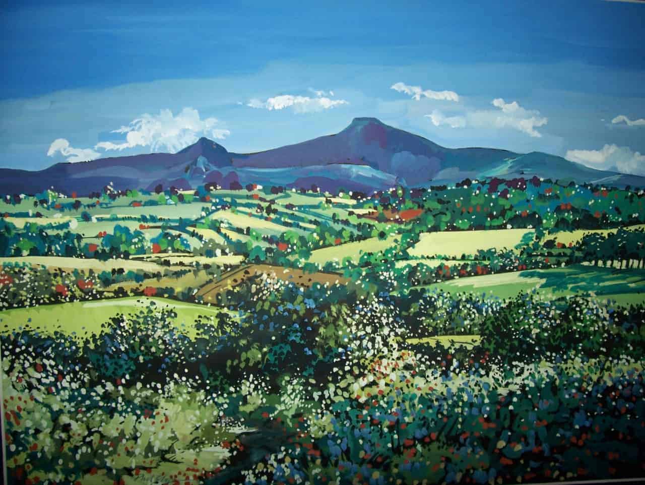 Painting The Brecon Beacons