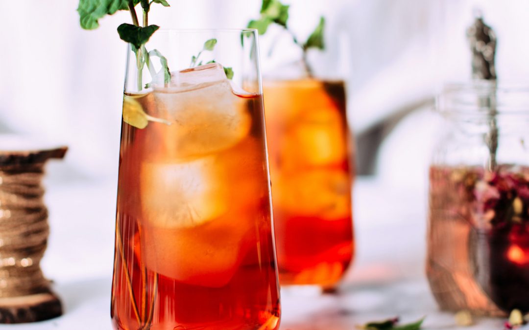 The Perfect End-of-Summer Tea Infused Mocktail