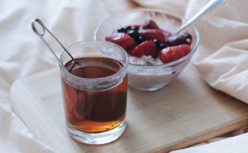 Breakfast tea with Birchall
