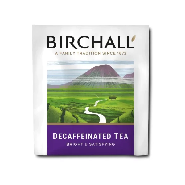 birchall decaffeinated enveloped tagged tea bags