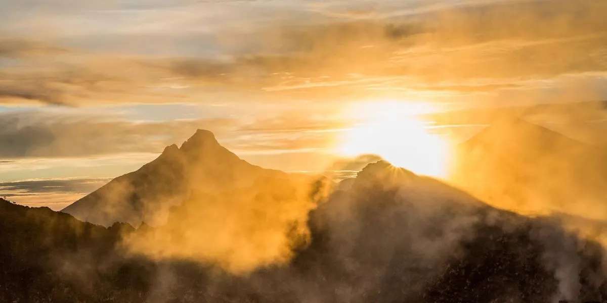 Virunga National Park Mountains