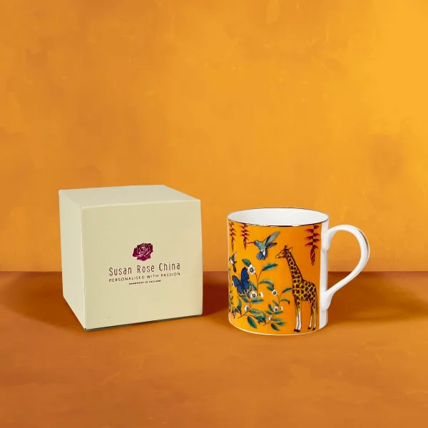 Birchall Tea Africa Mug - Orange