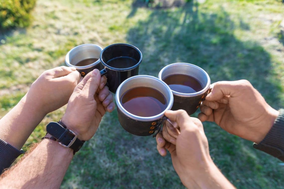 people drinking tea images 4 refer a friend and get free Birchall tea