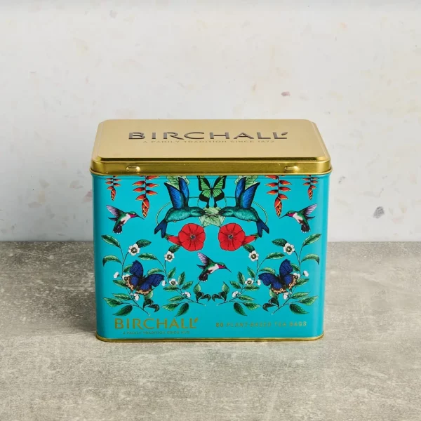 Birchall Africa Tea Caddy With Great Rift Breakfast Blend 80